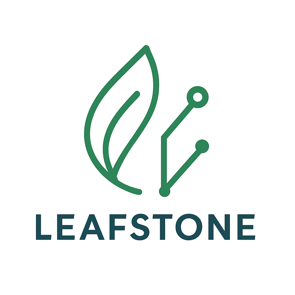 Leaf Stone 로고
